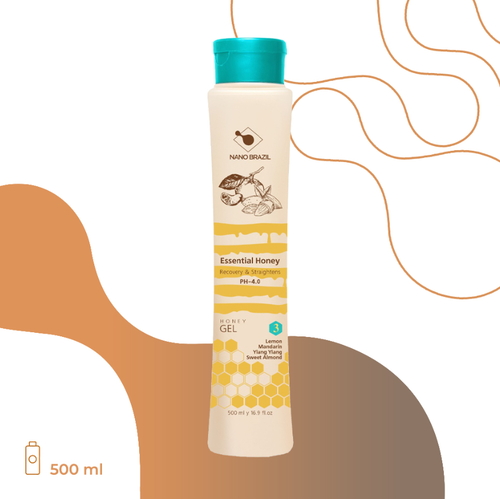 NANO BRAZIL, Гель для волос Шаг 3 Essential Honey Gel, 500 мл