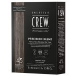 AMERICAN CREW, Камуфляж для седых волос Средний натуральный 4/5 Precision Blend, 3*40 мл