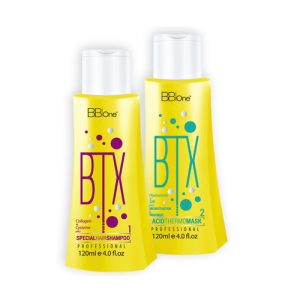 BB ONE, Набор ботокс для волос BTX Acid (шаг 1 + шаг 2), 2x100 мл