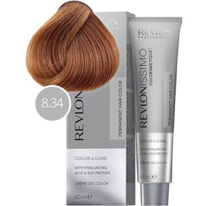 REVLON, Крем-краска для волос Revlonissimo Colorsmetique 8.34, 60 мл