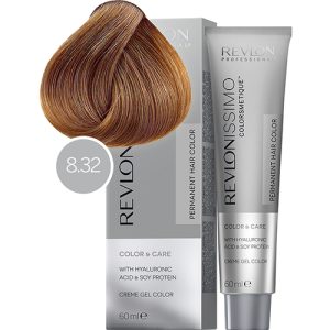 REVLON, Крем-краска для волос Revlonissimo Colorsmetique 8.32, 60 мл