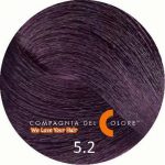 COMPAGNIA DEL COLORE, Стойкая низкоаммиачная краска для волос 5.2, 100 мл