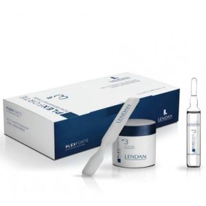 LENDAN, Маска восстанавливающая для волос Plex Forte Booster, 6*13 мл + тара + шпатель