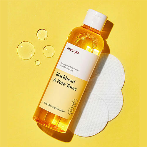 Manyo Очищающий тонер против черных точек Blackhead and pore toner 210мл — изображение 3