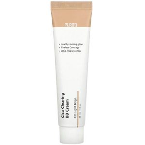 Purito ББ крем c центеллой - тон светлый беж Cica Clearing BB cream 21 30 мл