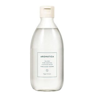 Aromatica Мицеллярная вода для демакияжа с чайным деревом и BHA кислотой Tea Tree Pore Purifying Cleansing Water 1% Niacinamide + 0.5% BHA 300мл