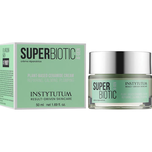 Instytutum Восстанавливающий крем с керамидами и комплексом пре- и пробиотиков Superbiotic Superbiotic Plant-Based Ceramide Cream 50 мл — изображение 2