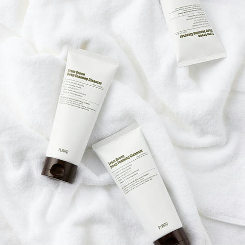 Purito Пенка для чувствительной кожи с центеллой и зеленым чаем From Green Deep Foaming Cleanser 150 мл — изображение 4