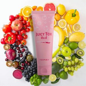 Trimay Пенка для умывания с экстрактами грейпфрута и инжира Juicy Tox Red Cleansing Foam 120ml