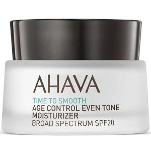 Ahava Омолаживающий дневной крем SPF 20 Time to Smooth Age Control Even Tone Moisturizer Broad Spectrum 50мл