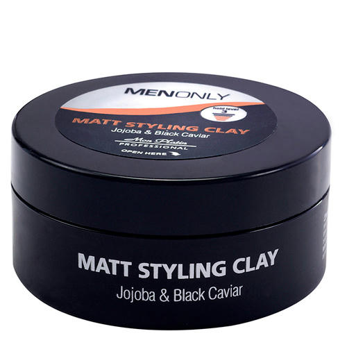 Mon Platin Professional Моделирующая глина с матирующим эффектом для мужчин Jojoba & Black Caviar Matt Styling Clay 85 мл