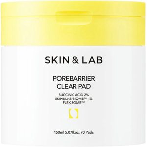 Skin&Lab Очищающие пэды для сужения пор Porebarrier Clear Pad 150мл