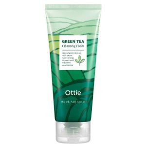Ottie Пенка для умывания с зеленым чаем Green Tea Cleansing Foam 150 мл