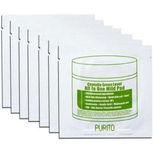 Purito Пилинг-диски с центеллой азиатской Centella Green Level All-In-One Mild Pad 4.5мл/10шт