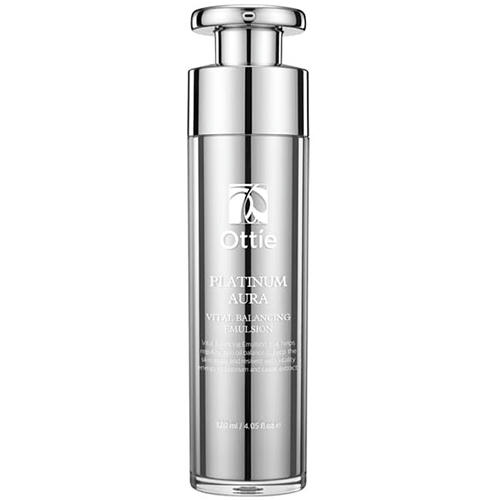 Ottie Антивозрастная эмульсия с экстрактом платины Platinum Aura Vital Balansing Emulsion 120мл