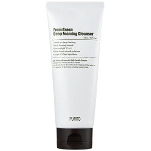 Purito Пенка для чувствительной кожи с центеллой и зеленым чаем From Green Deep Foaming Cleanser 150 мл