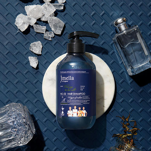 Jmella Парфюмированный шампунь для всех типов волос In England Wood Sage & Sea Salt Hair Shampoo 500 мл — изображение 3