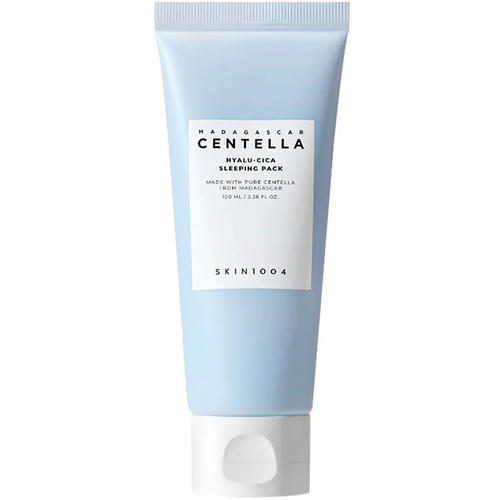 Skin1004 Увлажняющая ночная маска с центеллой Madagascar Centella Hyalu-Cica Sleeping Pack 100 мл — изображение 5