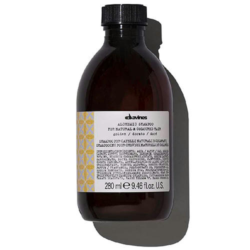 Davines Шампунь для светлых натуральных и окрашенных волос Alchemic Shampoo Gold 280 мл