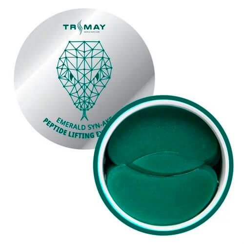 Trimay Патчи лифтинг с пептидом змеи Emerald Syn-Ake Peptide Lifting Eye Patch 60шт для век 30 шт для межбровья