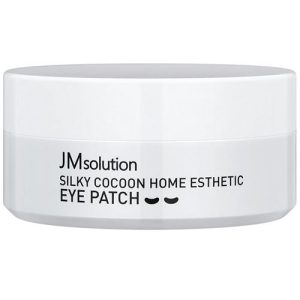 JM Solution Омолаживающие патчи с экстрактом жемчуга и белого кокона Silky Cocoon Home Esthetic Eye Patch 60 шт