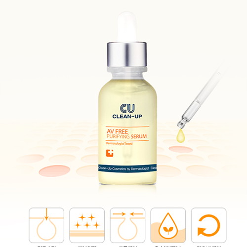 CU Skin Противовоспалительная сыворотка для очищения и сужения пор Clean Up AV Free Purifying Serum 30 мл — изображение 2