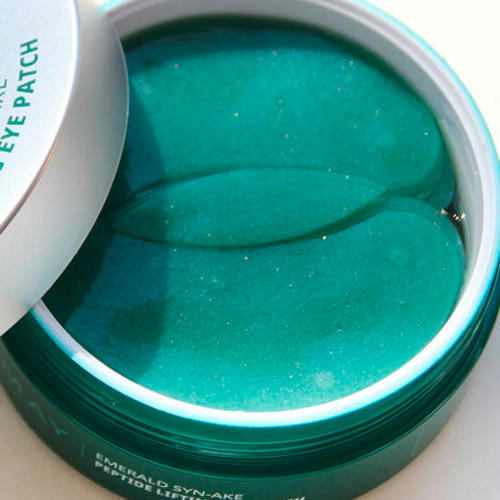 Trimay Патчи лифтинг с пептидом змеи Emerald Syn-Ake Peptide Lifting Eye Patch 60шт для век 30 шт для межбровья — изображение 2