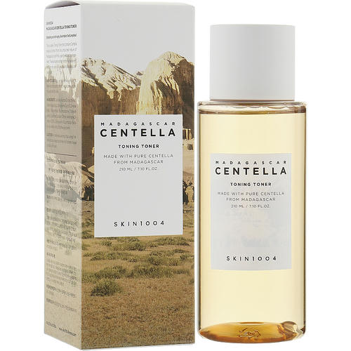 Skin1004 Успокаивающий тонер с экстрактом центеллы Madagascar Centella Toning Toner 210мл — изображение 5