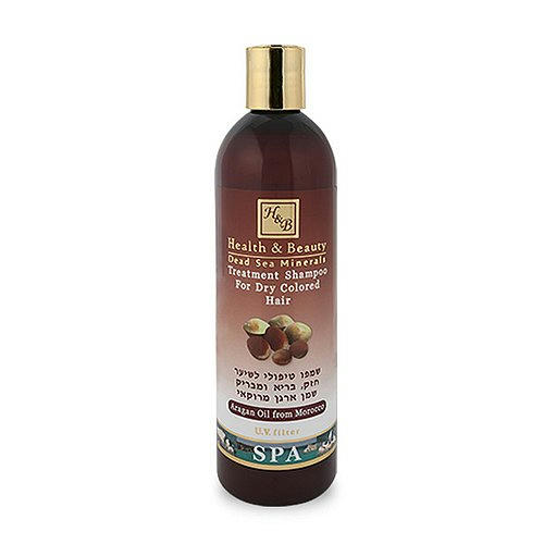 Health and Beauty Шампунь для укрепления волос с аргановым маслом Argan Treatment Shampoo For Strong Shiny Hair 400 мл