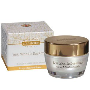 Mon Platin Gold Edition Дневной крем против морщин с экстрактом черной икры и золотом Anti wrinkle day cream 50мл