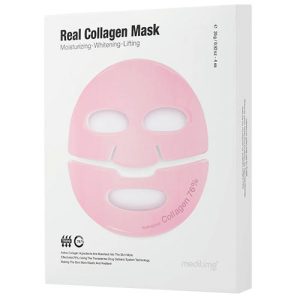 Meditime Лифтинг-маска гидрогелевая для лица с коллагеном NEO Real Collagen Mask 26гр*4шт