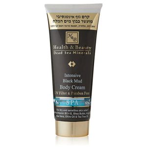 Health and Beauty Интенсивный крем для тела на основе грязи Мертового моря Intensive Black Mud Body Cream 200 мл