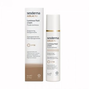 AZELAC RU Luminous Fluid Cream SPF50- Эмульсия для сияния кожи СЗФ50, 50мл
