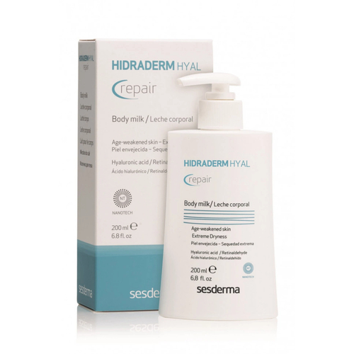 HIDRADERM HYAL REPAIR - Восстанавливающее молочко для тела, 200 мл