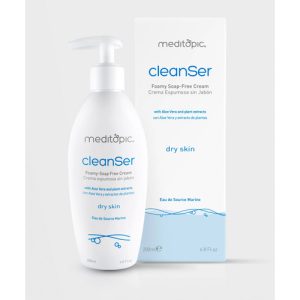 MEDITOPIC Cleanser-Dry Skin-Пенящийся крем для умывания без мыла для сухой кожи 200мл