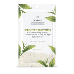 BEAUTYTREATS Green tea therapy mask - Маска увлажняющая д/лица