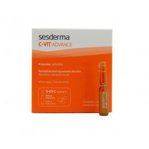 C-Vit - Средство в ампулах с витамином С, 5 шт по 2 мл, Sesderma (Сесдерма)