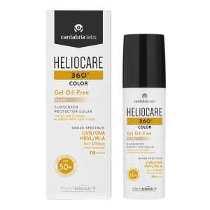 HELIOCARE 360* Color Gel Oil-Free - Тональный солнцезащитный гель с SPF50 (жемчужный), 50мл