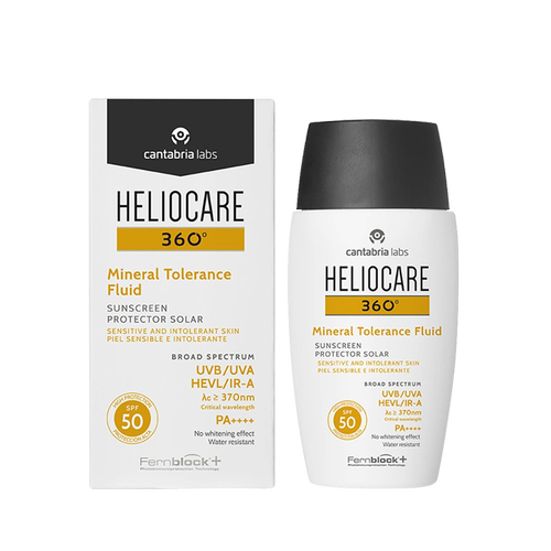 HELIOCARE 360* Mineral Tolerance - Солнцезащитный флюид с SPF50 д/чувств. кожи, 50мл