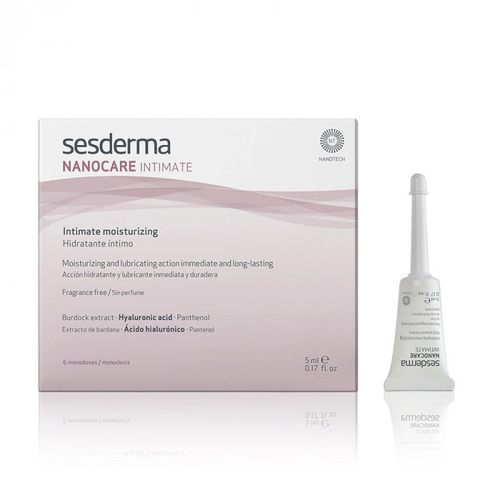 NANOCARE INTMATE- Увлажняющий интимный гель, 6 монодоз по 5 мл, Sesderma (Сесдерма)