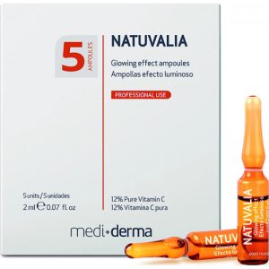 NATUVALIA - Концентрат с эффектом сияния, 5 шт *2 мл