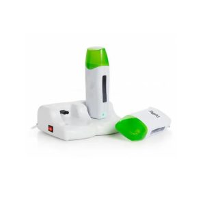 DEPILFLAX, Набор: 2 нагревателя для воска в картридже с базой, 1 шт