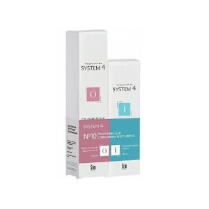 SIM SENSITIVE, Программа №10 для стимуляции роста волос SYSTEM 4 (Тоник Т + Маска-пилинг О), 150 мл + 150 мл