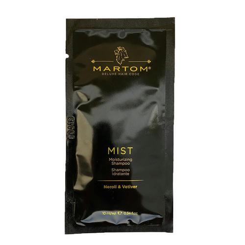 MARTOM, Шампунь для увлажнения и питания волос Нероли & Ветивер Mist Anthology Hair Care, 10 мл