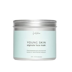 SMORODINA, Омолаживающая альгинатная маска со спирулиной и хлореллой, 120 гр