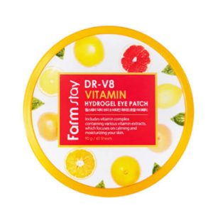 FARMSTAY, Гидрогелевые патчи с витаминным комплексом DR-V8 Vitamin Hydrogel Eye Patch, 60 шт