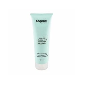 KAPOUS, Освежающий крем после депиляции с ментолом и камфорой Depilation, 250 мл