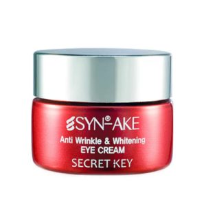 SECRET KEY, Антивозрастной крем для кожи вокруг глаз Syn-Ake Anti Wrinkle & Whitening Eye Cream, 15 мл