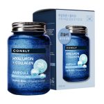 CONSLY, Многофункциональная укрепляющая ампульная сыворотка с гиалуроновой кислотой и коллагеном Hyaluronic Acid & Collagen All-in-One Ampoule, 250 мл