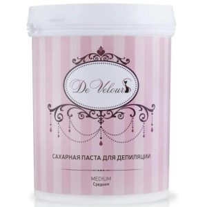 DE VELOURS, Сахарная паста для депиляции средняя Sugarpaste Medium, 800 гр